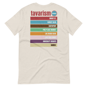 Tavarism Tour L Stop Unisex t-shirt